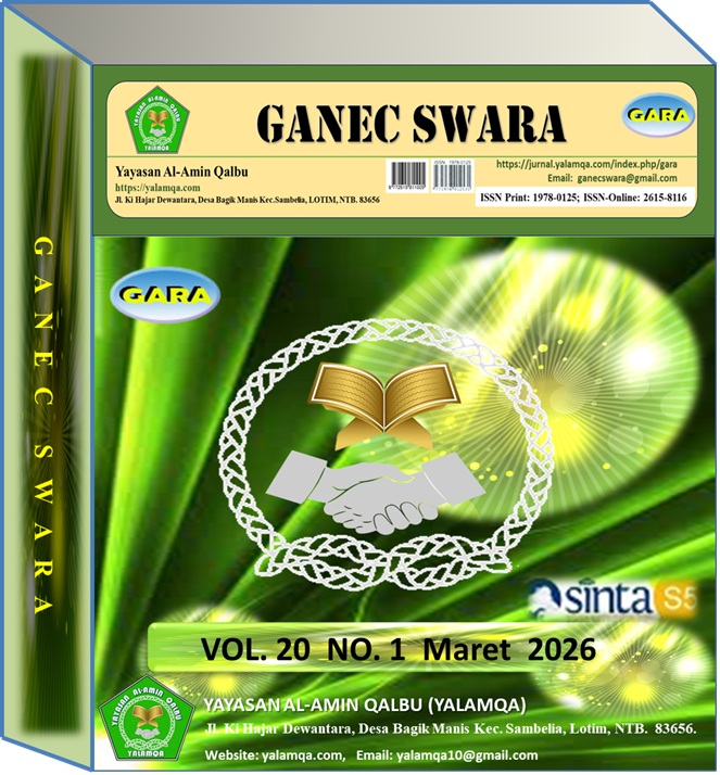 					View Vol. 20 No. 1 (2026): Maret 2026
				